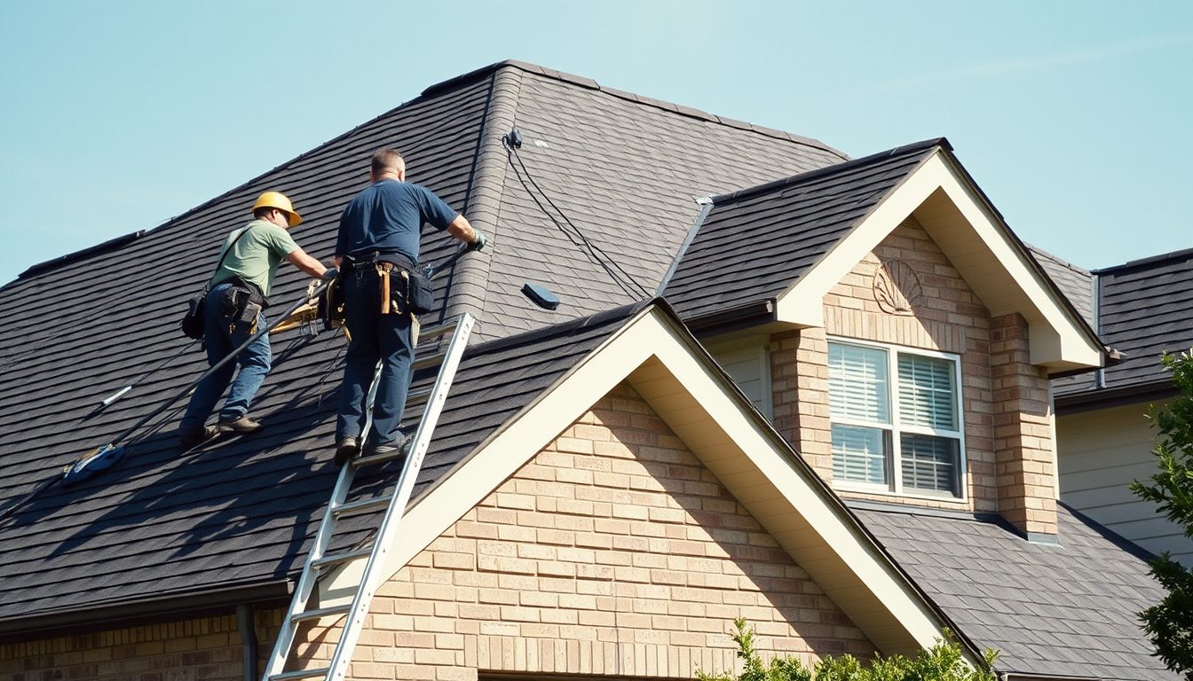 J. L. Moore Construction Roofing - finished roof in Richardson